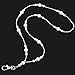 Rosehill White Pearl Beads Fashion Lanyard Necklace Hand Beaded with Breakaway Magnetic Clasp and Swirl Hook. Perfect for ID Badges and Key Chain. Back to Office in Style!