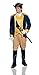 Costume Culture mens Patriot Men's Costume ,Blue ,