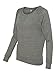 Alternative Women's Slouchy Pullover, Grey, Large