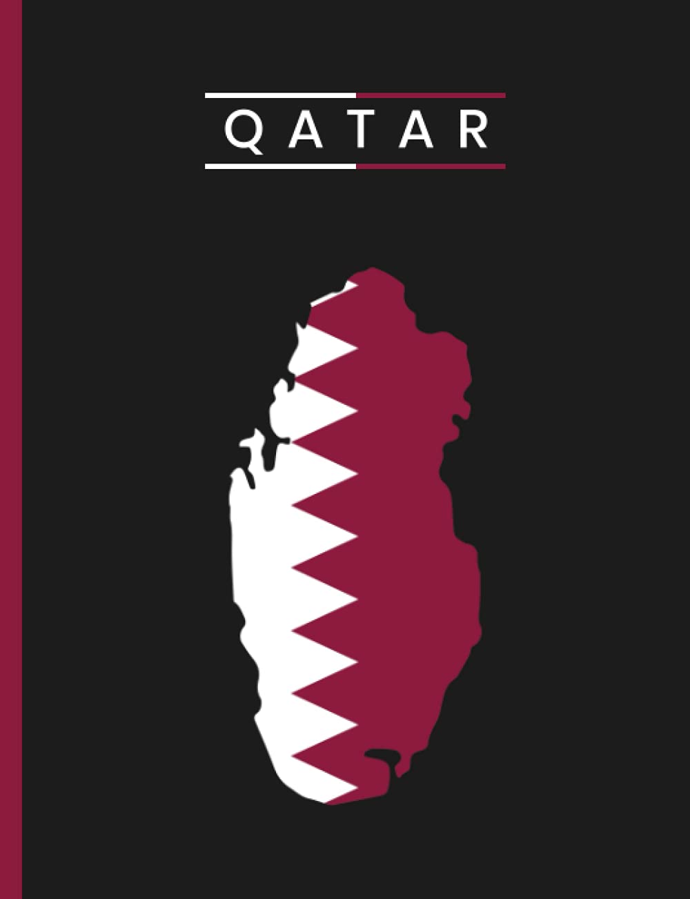 Amazon Com Qatar Flag Lined Composition Notebook With Flag Map Of Qatar Journal With Flag Qatar For Writing Notebook Gift For Qatar People Booklet Creative Books