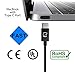 CreatePros Full-Featured USB Type C to USB Type C Cable (USB 3.1 Gen 2) Supports Charge and Power Delivery with eMarker - 12 Inch (Black)