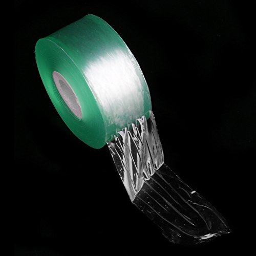 Kangnice 100M Nursery Stretchable Floral Grafting Repair Tape Adhesive Moisture Barrier Floristry Film (Green)