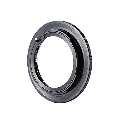 Adapter to Convert Nikon F-Mount Lens to Canon EOS, EF, EF-S Mount for Canon EOS Rebel T6s, T6i, SL1, T5, T5i, T4i, T3, T3i, T2i, 80D, 70D, 60D, 60Da, 50D, 40D, 7D, 5D, 5DS R, 1D Digital SLR Camera