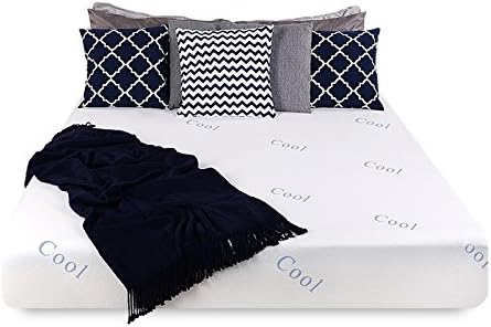 10" inch COOL & GEL Memory Foam Mattress - Triple-Layered - Certipur-US Certified - Medium Firm - 20-Year Warranty - Queen