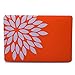 HDE MacBook Air 13 Case Hard Shell Plastic Matte Snap on Case with Keyboard Skin Fits Model A1369 / A1466 (Flower Petal Coral)