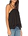 ALLY-MAGIC Womens Chiffon Halter Tank Tops Spaghetti Strap Dressy Cami C4732