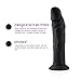 Utimi Vibrating Dildo Anal Vibrator Butt Plug Sex Toy with Suction Base with 10 Vibration Modes