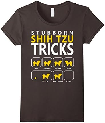 Women's Shih Tzu T-shirt XL Asphalt