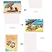 Stonehouse Collection Beach Christmas Card Variety Pack - 24 Beachy Cards & Envelopes - 8 Designs, 3 Cards Per Design - Assortment #1