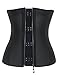 Burvogue Women's Latex Waist Trainer Corset Body Shapewear