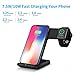 Wireless Charger - SOOSPY Qi Compatible 2 in 1 Fast Wireless Charging Stand Compatible iPhone 8/8Plus/iPhone X,Apple Watch Series 1/2/3,Samsung S9/S9 Plus/Note 8/ S8/S8 Plus