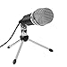 FIFINE PC Microphone 3.5mm Plug and Play Microphones for Computer Desktop Laptop Online Chat, Broadcast Microphone for Skype,YouTube,Google Voice Search, Games-K667