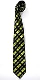 Retreez Tartan Plaid Patterns Woven Microfiber Men's Tie Necktie - 10 Colors