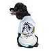 Blueberry Pet Pack of 3 Clothes for Dogs, Back Length 12
