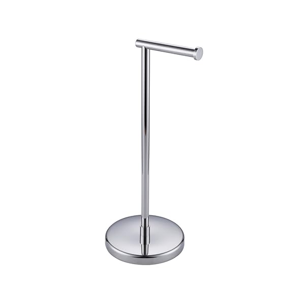 KES SUS 304 Edelstahl Badezimmer Stand-WC Papier Halter und Spender, Freistehend, Poliert Fertig, BPH280S1