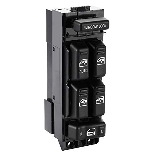 Front Driver Side Master Power Window Switch 19259961 15062650 Compatible for 2000-2002 Chevy Silverado Suburban Cadillac Escalade GMC Sierra Yukon XL Denali