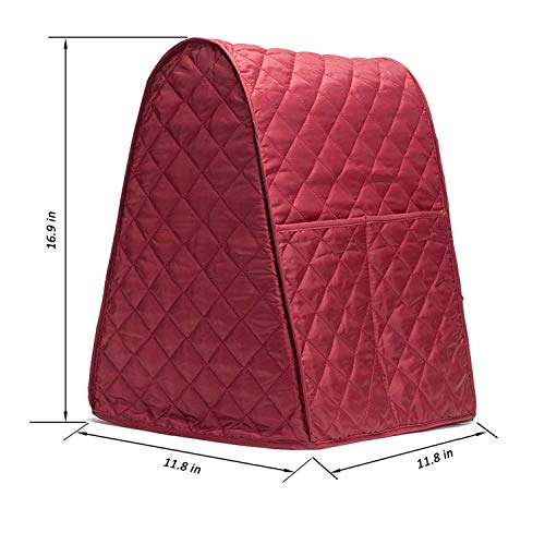 Stand Mixer Dust-proof Cover with Organizer Bag for KitchenAid Mixer to Keep Clean and Safe(Red)