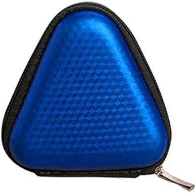 Nicerokaka Easy To Carry Fidget Hand Finger Toy Triangle Bag Box (Blue)