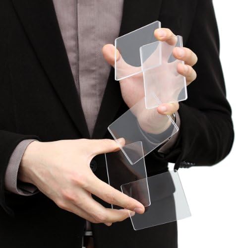 9 Thin PCS of Crystal Deck (Ice Block) - Magic Trick