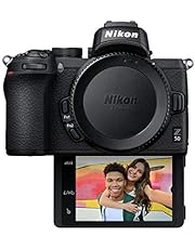 Nikon Z50 Compact Mirrorless Digital Camera with Flip Under Selfie/Vlogger LCD, Body