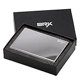Best RFID Blocking Wallet for Men and Women, Safe and Secure Protection for Travel and Work, Includes Inserts for credit cards, business cards, and driver license, Security in your pocket, Top Stainless Steel Metal Slim Wallets