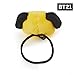BT21 Official Merchandise by Line Friends - CHIMMY Character Plush Hair Tie, Yellow