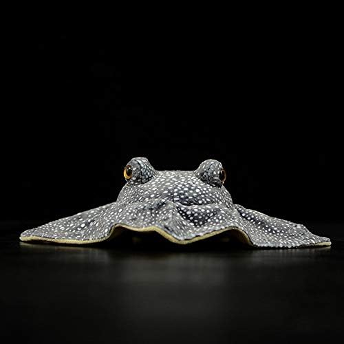 FENGHU fish plush 50cm Length Lifelike Honeycomb Stingray Plush Toy Real Life Soft Real Life Ray Fish Realistic Sea Animals Stuffed Toys For Kids