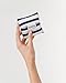 BAGGU Small Reusable Shopping Bag, Ripstop Nylon Grocery Tote or Lunch Bag, Sailor Stripe