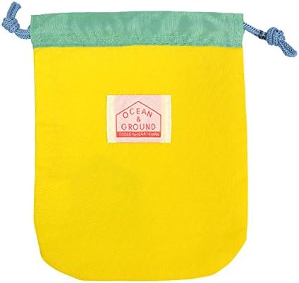 Amazon オーシャンアンドグラウンド Ocean Ground 巾着袋 Sサイズ 袋 バッグ 巾着 おしゃれ かっこいい かわいい ブランド 小物入れ コップ袋 幼稚園 通学 Ocean Ground オーシャン グラウンド シューズ バッグ