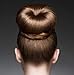Styla Hair Magic Hair Bun Maker 4 Pack (2 Small, 2 Large) Foam Sponge Buns Shaper Accessories Strong Flexible Reusable Bun Twister for Updo’s, Ballet Buns, French Twist, Waves & more! (Blonde)