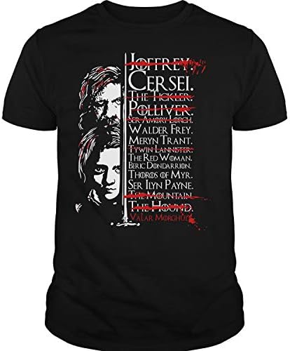 Arya’s Kill List Game of Thrones T Shirt