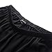 Chicwe Women's Plus Size Long Flare Lace Trimmed Skirt with Elastic Waistband - Casual and Work Skirt Black 1X