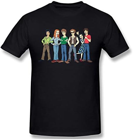 Men's Crewneck Basic Short Sleeve T-Shirt That is 70s Show Cotton Casual Tops