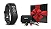 Garmin Approach X40 (Black/Gray) Gift Box Bundle | Includes Golf GPS/Fitness Band, PlayBetter USB Car & Wall Charging Adapters, Protective Hard Carrying Case | Black Gift Box and Red Bow