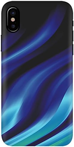 Urban Kolours Designer Printed Hard Case Back Cover for Apple iPhone X/XS (Waves)