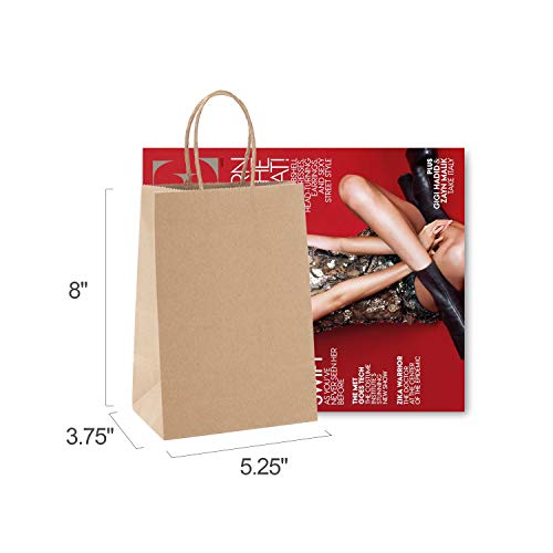 5 Halulu+100pcs+Handled+Shopping+Merchandise