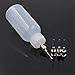1 Oz (30ml) Plastic Henna Bottle Applicator with 4 Stainless Steel Tips.