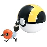 Pokémon Clip & Carry Poké Ball Fletchling + Ultra Ball