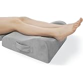 LightEase Memory Foam Leg, Knee, Ankle Foot Support and Elevation Pillow for Surgery Recovery