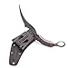 MASALONG Chameleon Outdoor Survival Claw Tactical Knife Finger D2 Steel Fixed Blade Knife with Sheath