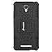 Amzer Impact Resistant Hybrid Warrior Case for Xiaomi Redmi Note 2 - Retail Packaging - Black