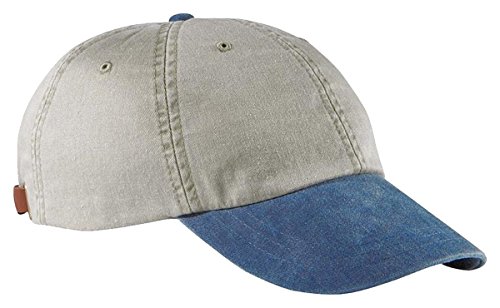 Adams Cotton Twill Two-Tone Stone Optimum Cap - Stone/ Royal
