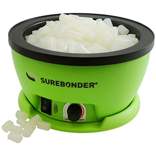 Surebonder Skillet Glue Cube Pellets, Cream Color, 5 lb, Use in 803 or