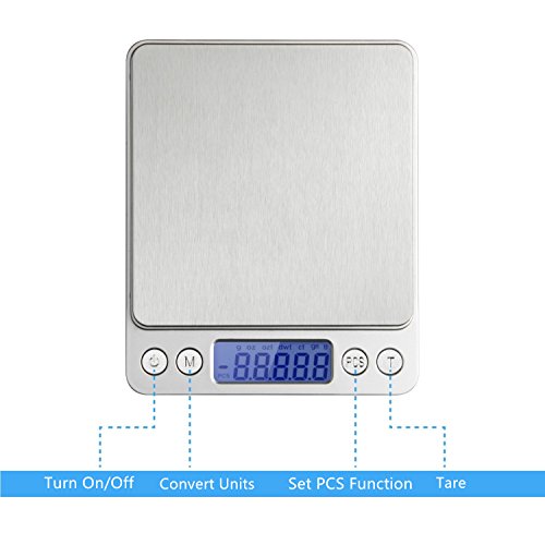 Top 10 Best Scales Digital Weight Grams .01 Top Reviews No Place