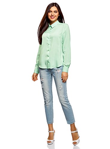 [- oodji Ultra Womens Basic Viscose Blouse  -]