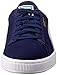 PUMA Men's Suede Classic + Sneaker, Peacoat/White, 10.5 M US