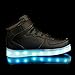 KEVENI High Top Light Up Shoes Led Flashing Shoes Kids Boys Girls USB Charging Fashion Sneakers