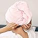 Diva Darling, Microfiber Hair Towel, Pink 19x42