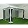 Gazebo con zanzariera 3x4