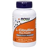 NOW Foods L-Citrulline Powder, 4 ounce